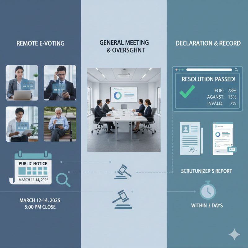 Voting through electronic means (Sec 108)|With SS-2.