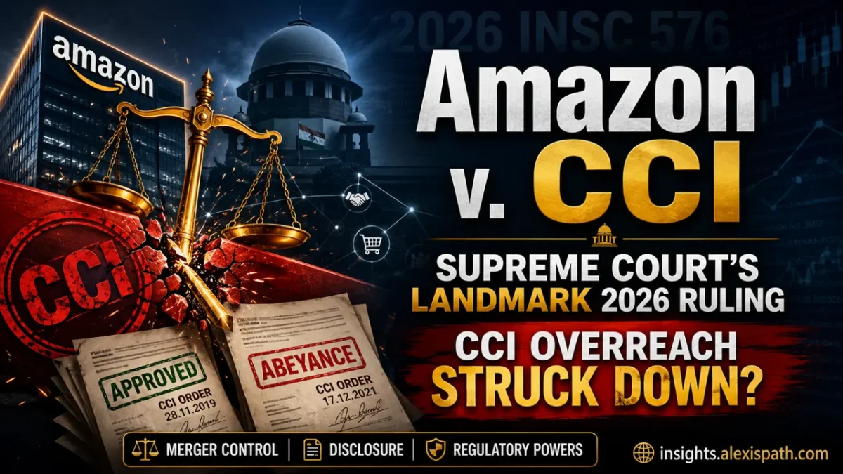 Amazon.com NV Investment Holdings LLC v. Competition Commission of India: